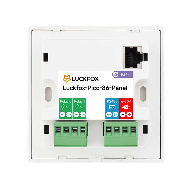 Luckfox Pico Rv1106 Core1106 Smart 86 TV Box Development Board With 4 inch LCD Display TouchScreen Relay RS485