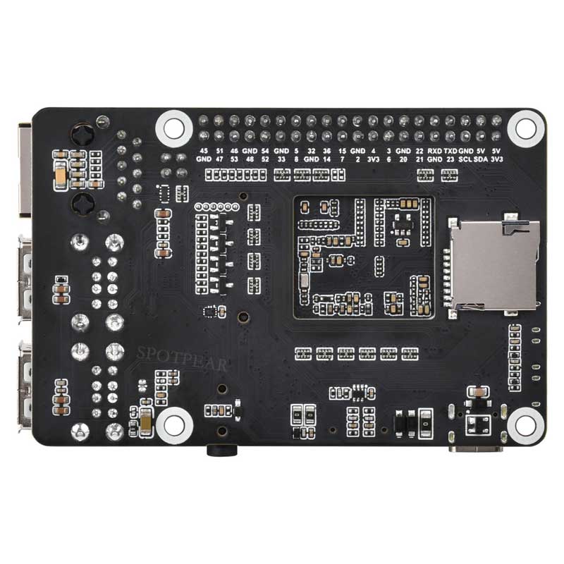 Luckfox Pico Pi A/B EMMC Mic Option WiFi6 /4G RV1106 G2/G3 RAM 128/256MB Core1106 Audio Display Port Size Compatible with Raspberry