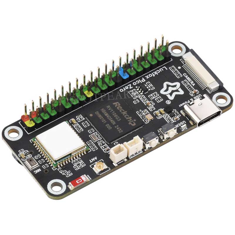 Luckfox Pico Zero RV1106G3 SD WiFi6 Audio eMMC-8G RAM-256MB