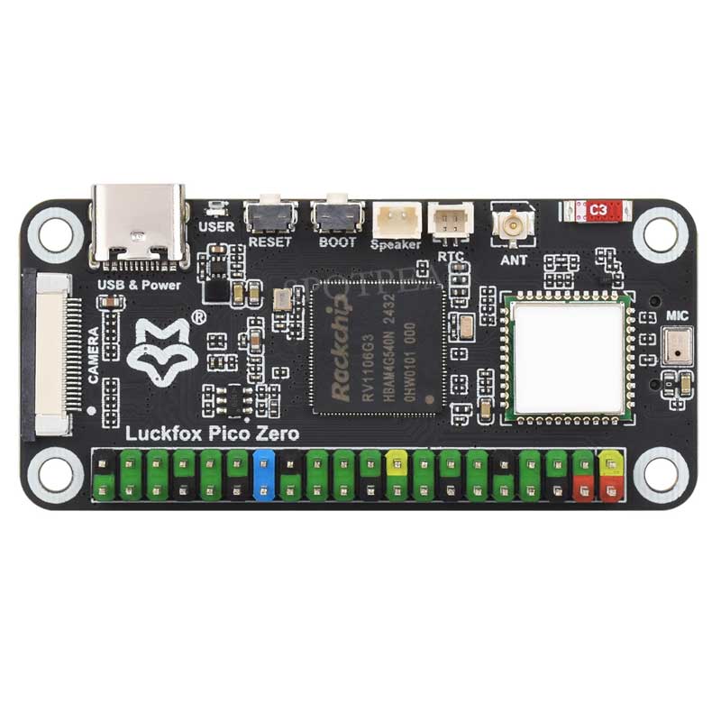 Luckfox Pico Zero RV1106G3 SD WiFi6 Audio eMMC-8G RAM-256MB