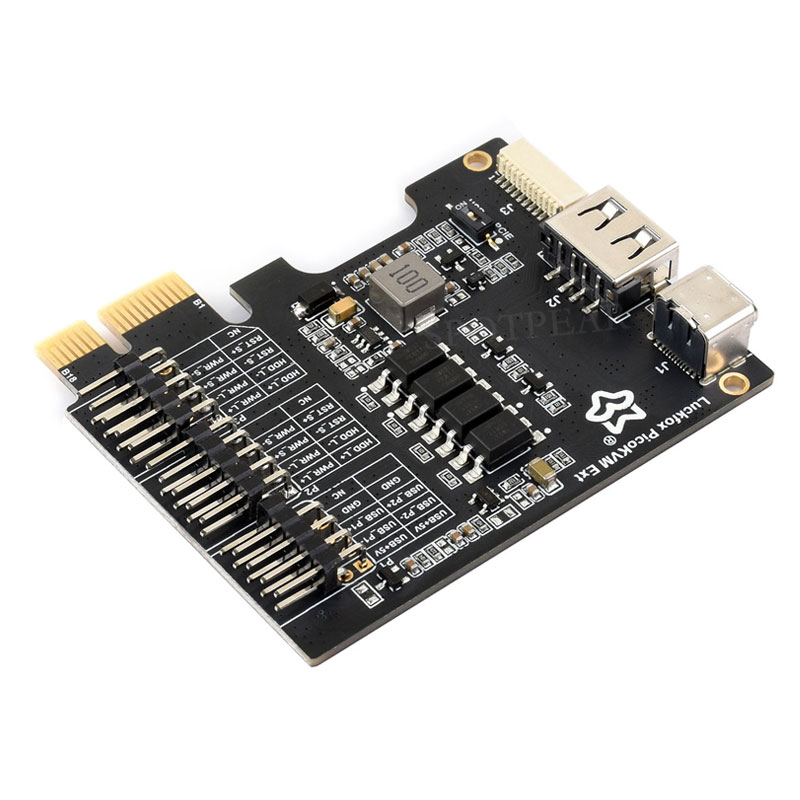 Luckfox PicoKVM Ext PCIe Expansion Board PCIe USB remote power management For Luckfox PicoKVM