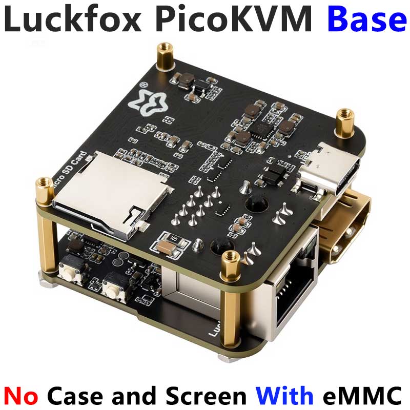 Luckfox PicoKVM KVM NanoKVM RV1106 Pico Remote Control /Power /Desktop Maintenance Server HDMI USB For PiKVM Raspberry Pi