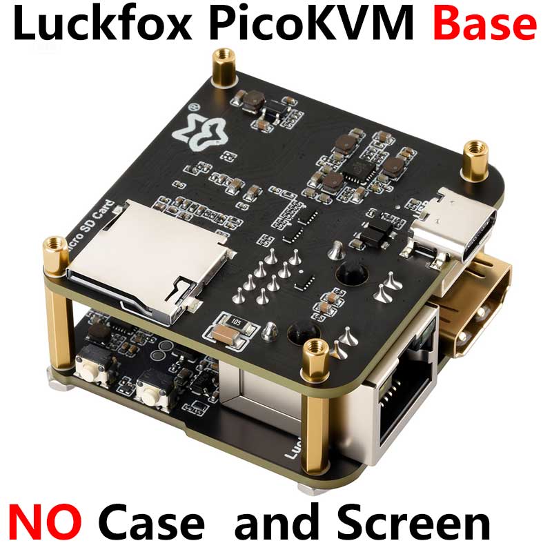 Luckfox PicoKVM KVM NanoKVM RV1106 Pico Remote Control /Power /Desktop Maintenance Server HDMI USB For PiKVM Raspberry Pi