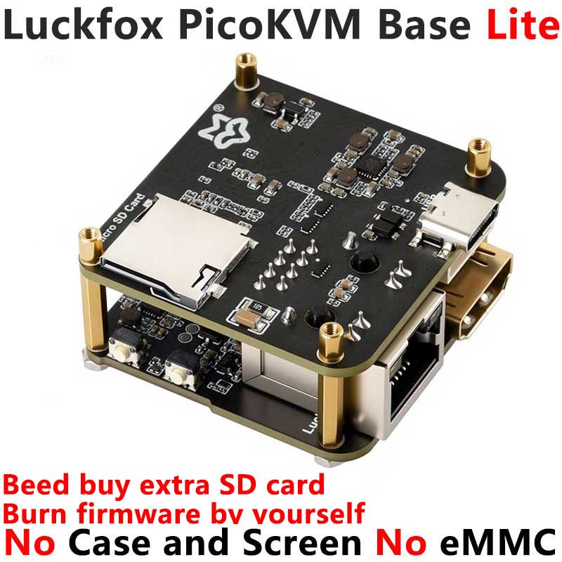 Luckfox PicoKVM KVM NanoKVM RV1106 Pico Remote Control /Power /Desktop Maintenance Server HDMI USB For PiKVM Raspberry Pi