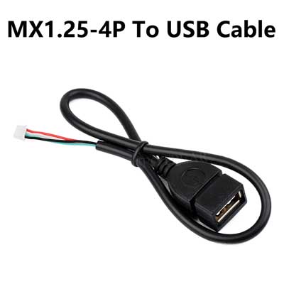 MX1.25-4P To USB Cable To USB A Port For Luckfox Lyra