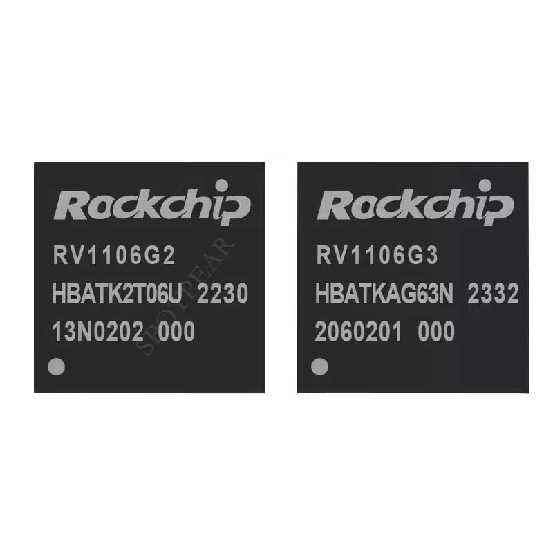 Rockchip MCU Chip RV1106G2/RV1106G3 128MB/256MB CortexA7