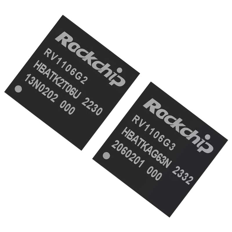 Rockchip MCU Chip RV1106G2/RV1106G3 128MB/256MB CortexA7