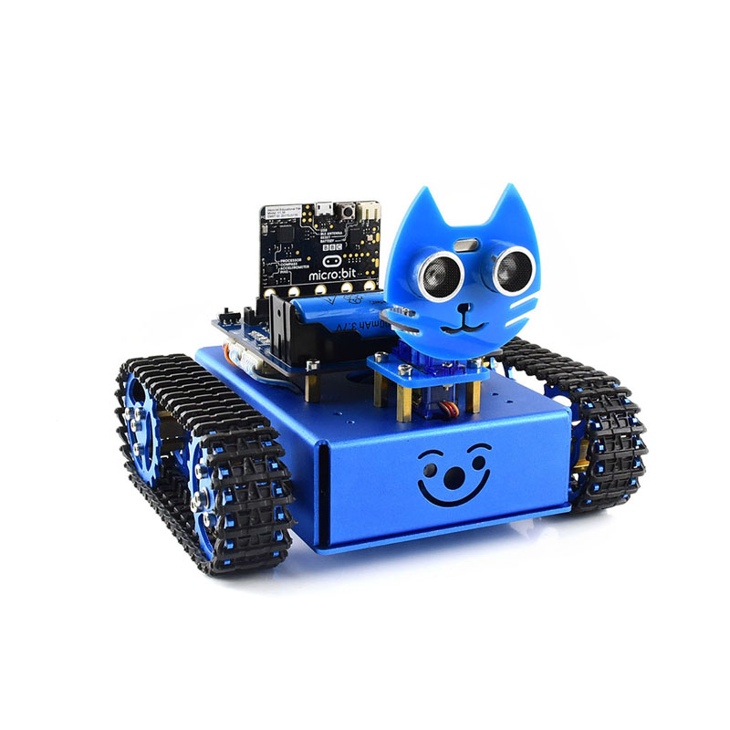 KitiBot tracked robot building kit for micro:bit