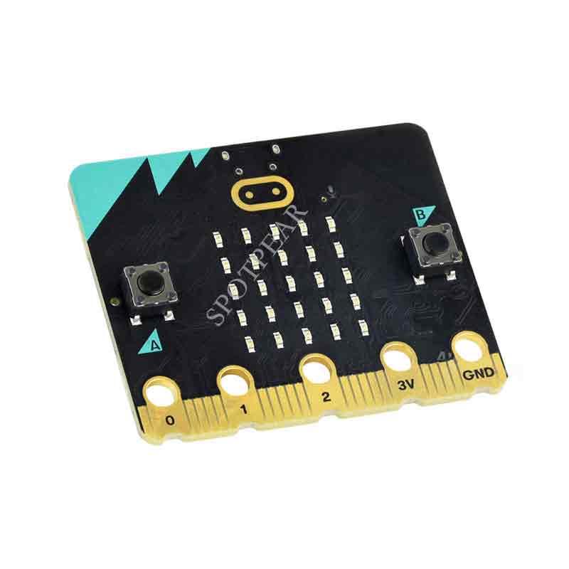 BBC Micro:bit V2, Upgraded Processor, Built In Speaker And Microphone, Touch Sensitive Logo