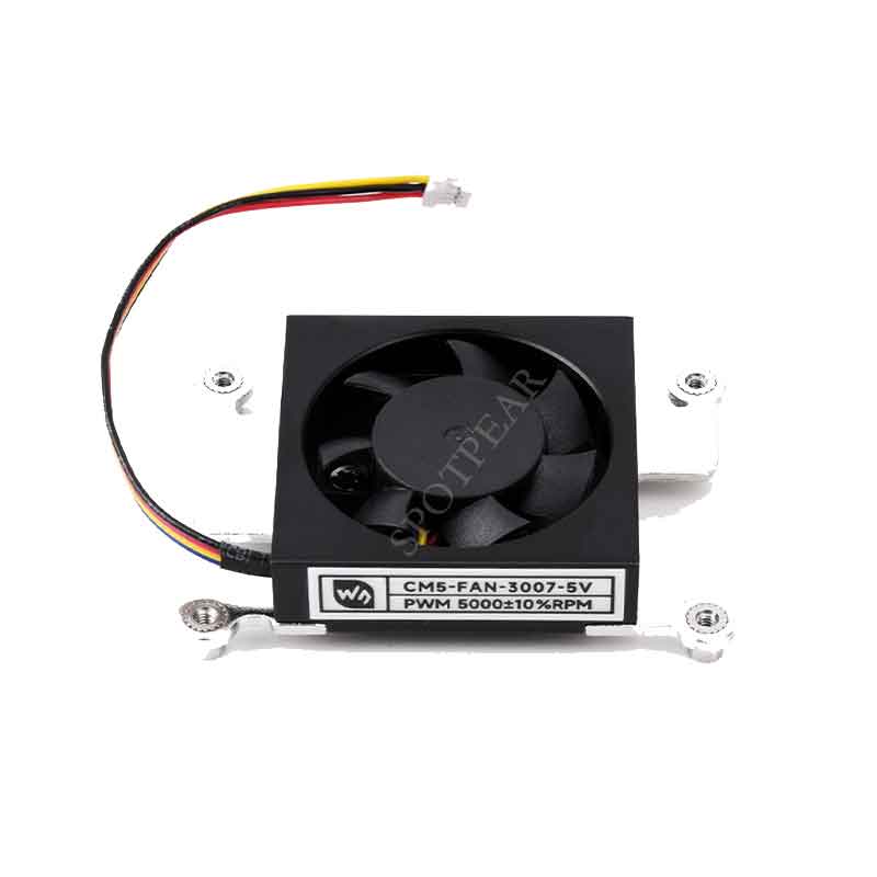 CM5 Cooling Fan 5V 3007 For Raspberry Pi Compute Module 5 Low noise with heat conductive tape