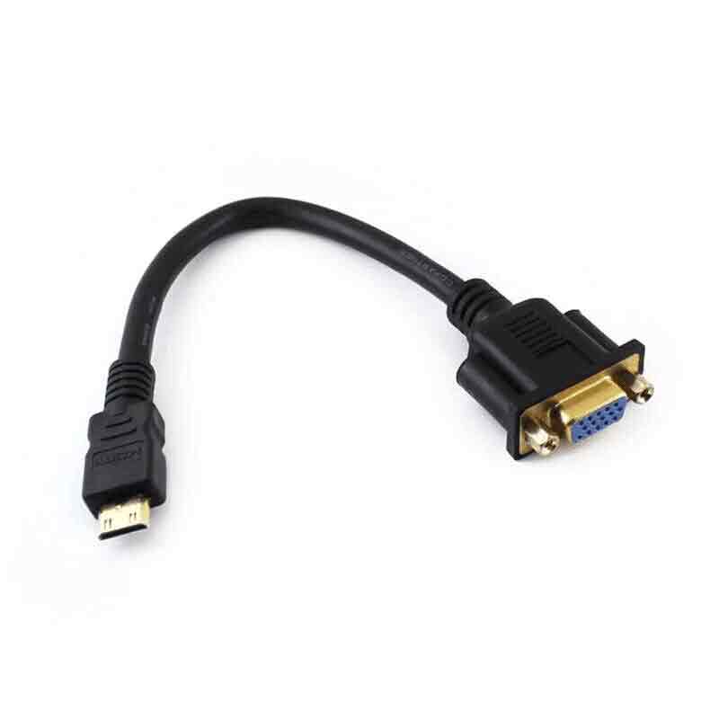 Mini HDMI to VGA Cable just for ourself Specified Raspberry Pi 5inch 7inch LCD