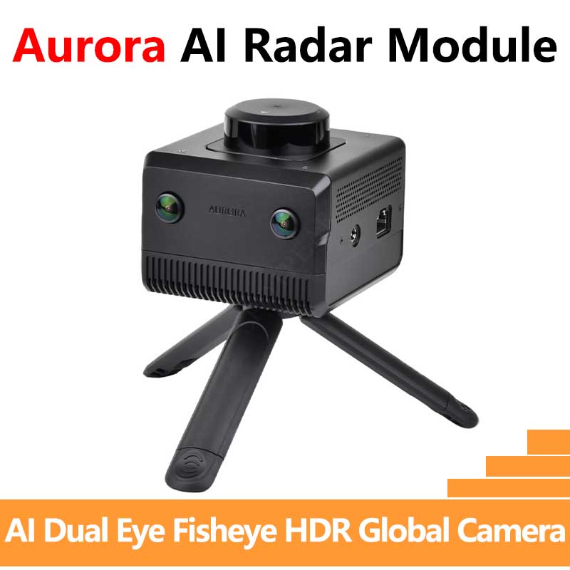 AURORA AI Laser Radar And Dual Eye Camera IMU Integrated Positioning Map For Android/ROS+RoboStudio