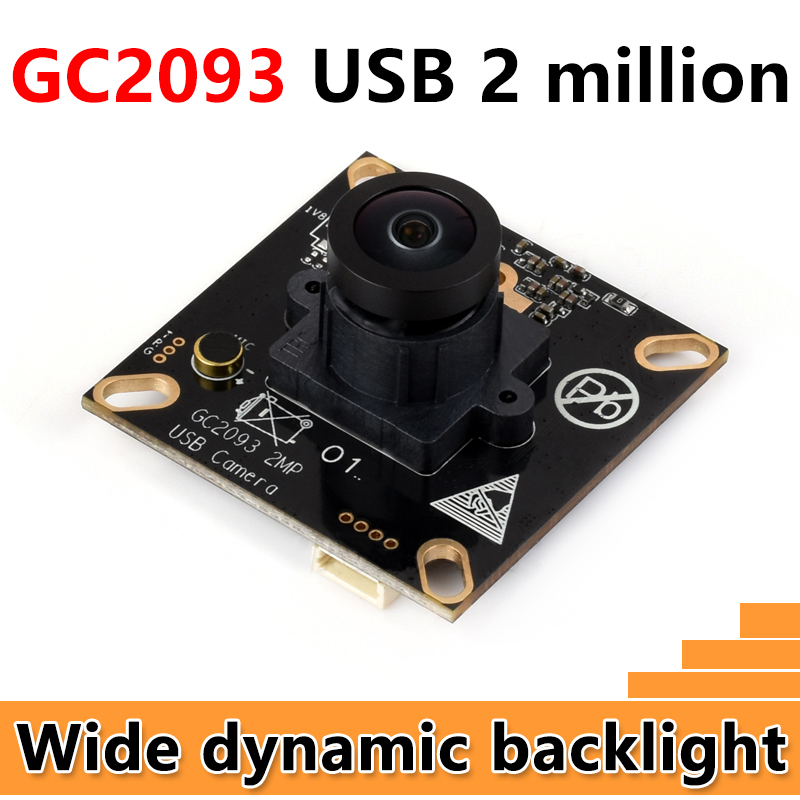 USB Camera 2MP GC2093 ‌WDR Backlight Compensation‌ Onboard microphone