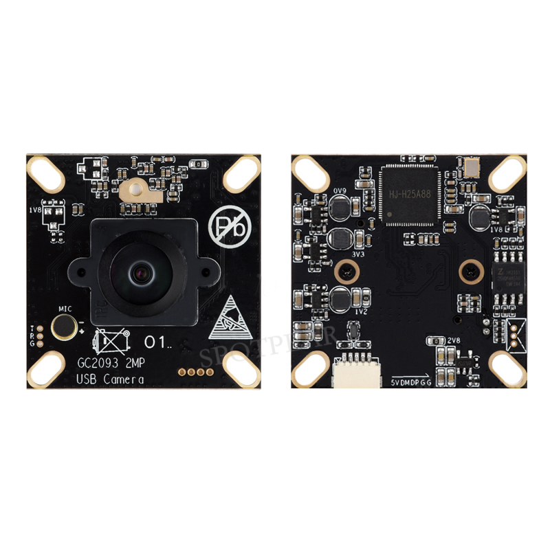 USB Camera 2MP GC2093 ‌WDR Backlight Compensation‌ Onboard microphone