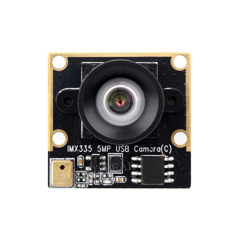 USB camera 5MP IMX335 No Distortion , Good low light performance,  wide dynamic range