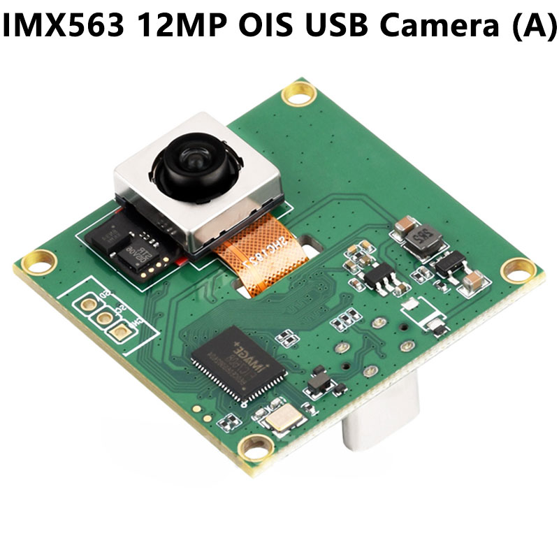 USB Camera 12MP IMX563 USB 2.0 Dual-Axis OIS Autofocus