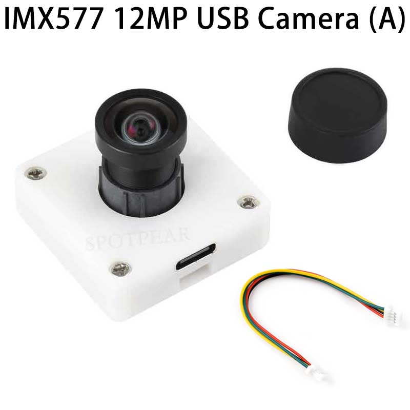 Raspberry Pi USB Camera 12MP IMX577 Distortion-Free USB 2.0 For Jeston RDK