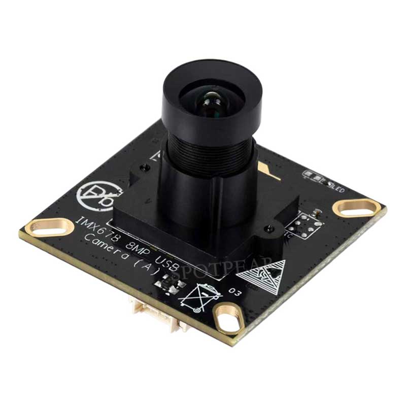 USB camera 8MP IM678 Excellent low light performance USB 2.0 plug and play