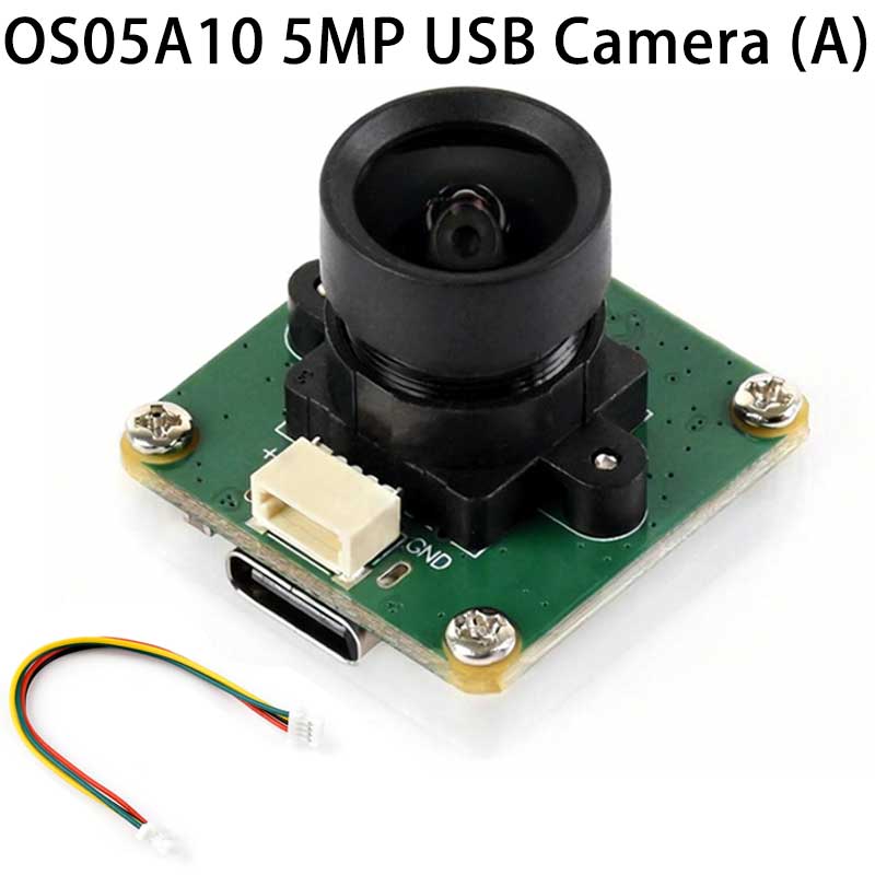 Raspberry Pi USB Camera 5MP OS05A10 Distortion-Free USB 2.0 For Jeston RDK