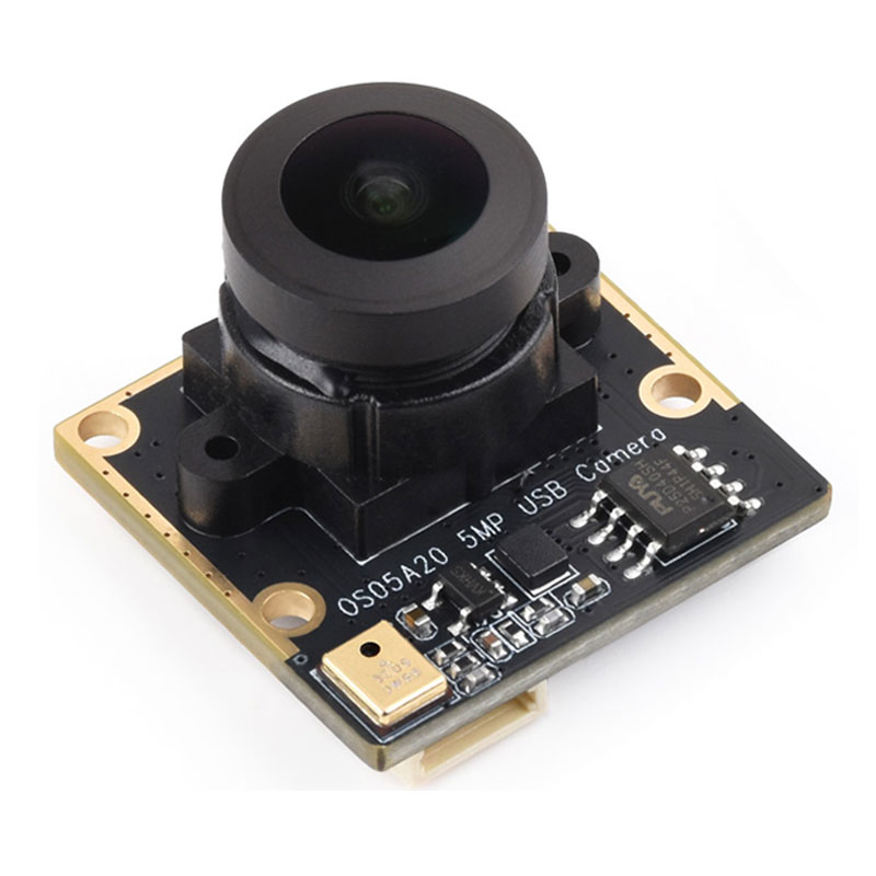 USB Camera 5MP OS05A20 USB 2.0 onboard single mike 175° wide angle