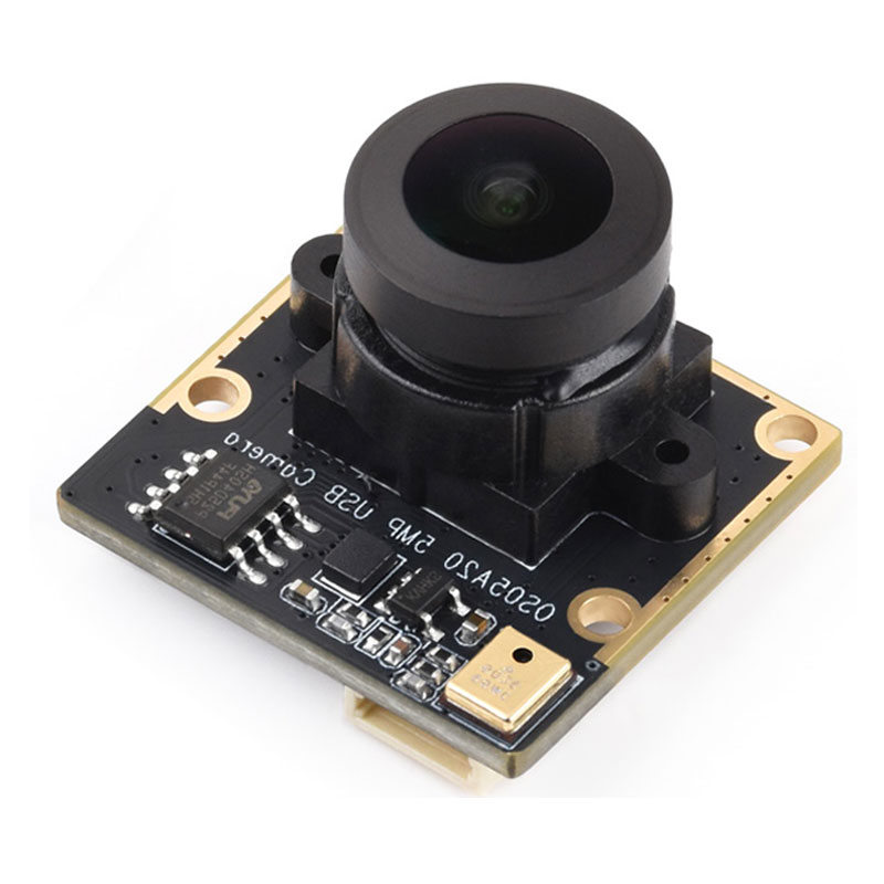 USB Camera 5MP OS05A20 USB 2.0 onboard single mike 175° wide angle