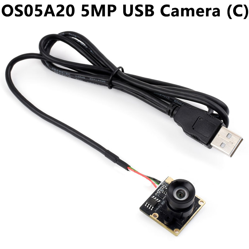 USB Camera 5MP OS05A20 USB 2.0 onboard single mike