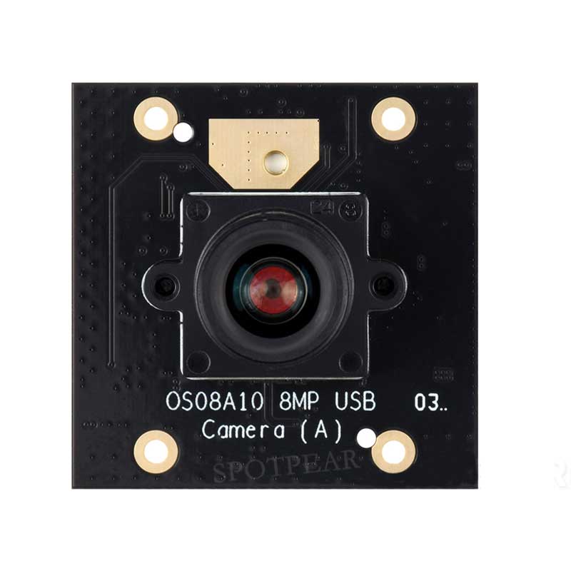 USB camera 8MP OS08A10 Excellent low light performance USB 2.0 plug and play