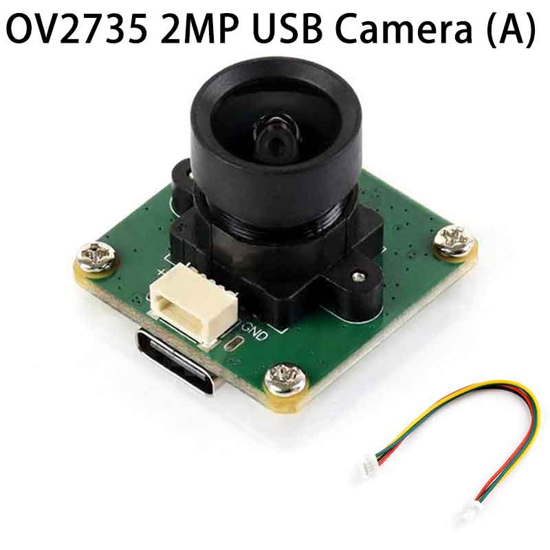 Raspberry Pi USB Camera 2MP OV2735 Distortion-Free USB 2.0 For Jeston RDK