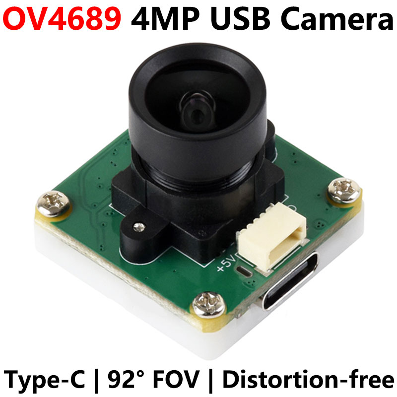 Raspberry Pi USB Camera 4MP OV4689 Distortion-Free For Jeston RDK