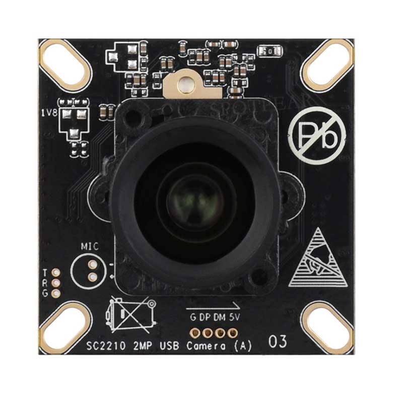 USB camera 2MP SC2210 Starlight Level Camera USB 2.0 plug and play