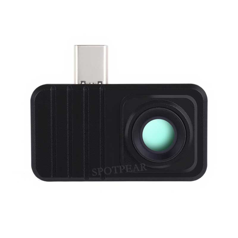 USB IR Infrared Thermal Imaging Camera C 45°/88° 160x120 For Phone/PC High Temp Warning/Take Photo /Recording video