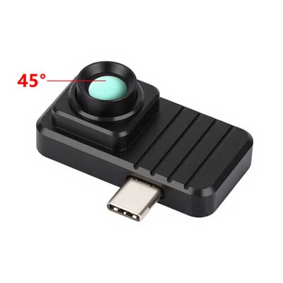 USB IR Infrared Thermal Imaging Camera C 45°/88° 160x120 For Phone/PC High Temp Warning/Take Photo /Recording video