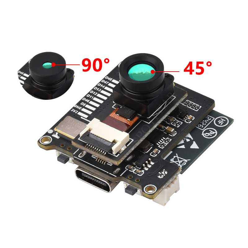 ESP32-S3 IR Infrared Thermal Imaging Camera B 45/90 80×62 ESP32-S3-WROOM