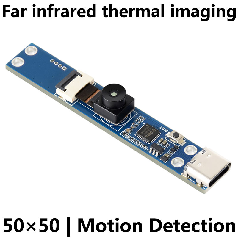 USB IR Infrared Thermal Imaging Camera A 79°50x50 For Phone/PC High Temp Warning/Take Photo /Recording video
