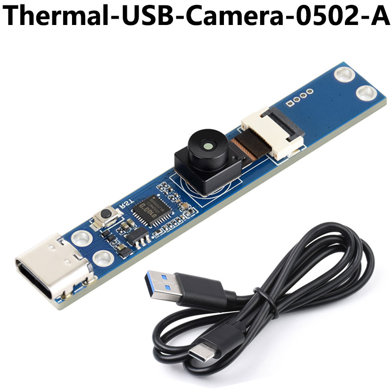 USB IR Infrared Thermal Imaging Camera A 79°50x50 For Phone/PC High Temp Warning/Take Photo /Recording video