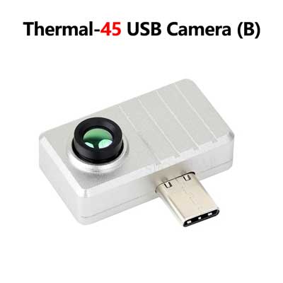 USB IR Infrared Thermal Imaging Camera B 45/90 80×62 For Phone/PC Support High Temp Warning/Take Photo /Recording video