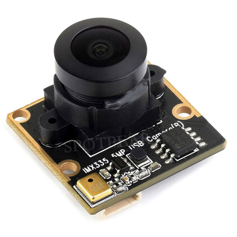 Raspberry Pi USB Camera 5MP, IMX335 2K Video Recording USB 2.0  For Jeston RDK