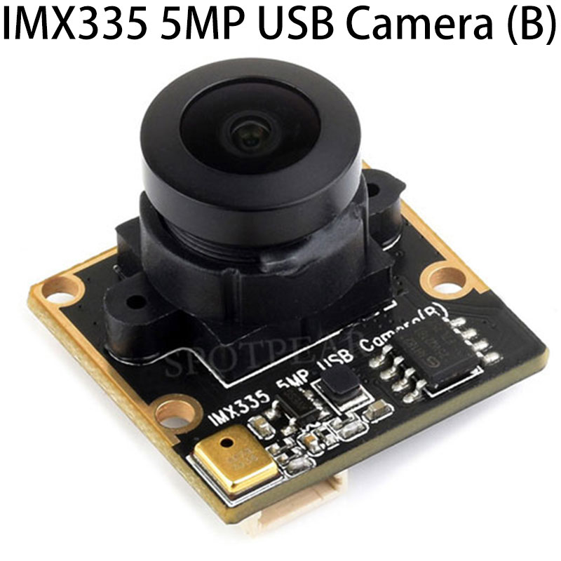 Raspberry Pi USB Camera 5MP, IMX335 2K Video Recording USB 2.0  For Jeston RDK
