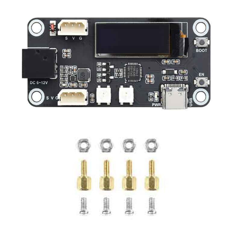 Serial UART Bus Servo ESP32 Driver Expansion Board With OLED Dispaly Monitor WiFi Bluetooth