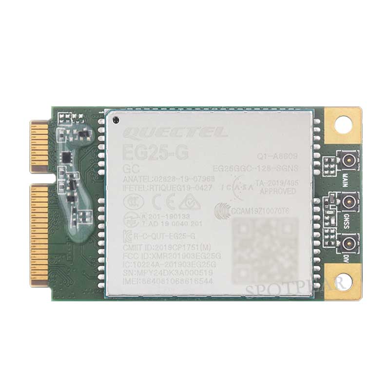 EG25-G Mini PCIe SIMCom Original 4G LTE Cat-4 Module Global Coverage GNSS PCI Express Mini Card