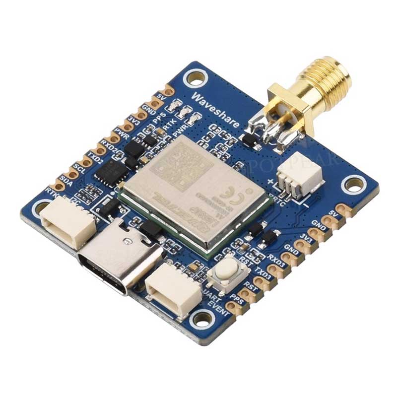Raspberry Pi GNSS Expansion Board LG290P RTK Centimeter-Level Positioning GPS GLONASS Galileo BDS QZSS NavIC For Jetson ESP32 Arduino