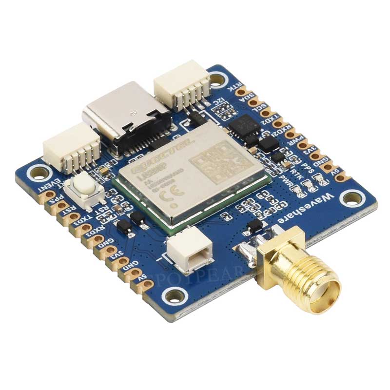 Raspberry Pi GNSS Expansion Board LG290P RTK Centimeter-Level Positioning GPS GLONASS Galileo BDS QZSS NavIC For Jetson ESP32 Arduino