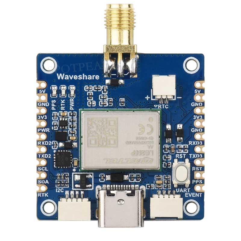 Raspberry Pi GNSS Expansion Board LG290P RTK Centimeter-Level Positioning GPS GLONASS Galileo BDS QZSS NavIC For Jetson ESP32 Arduino