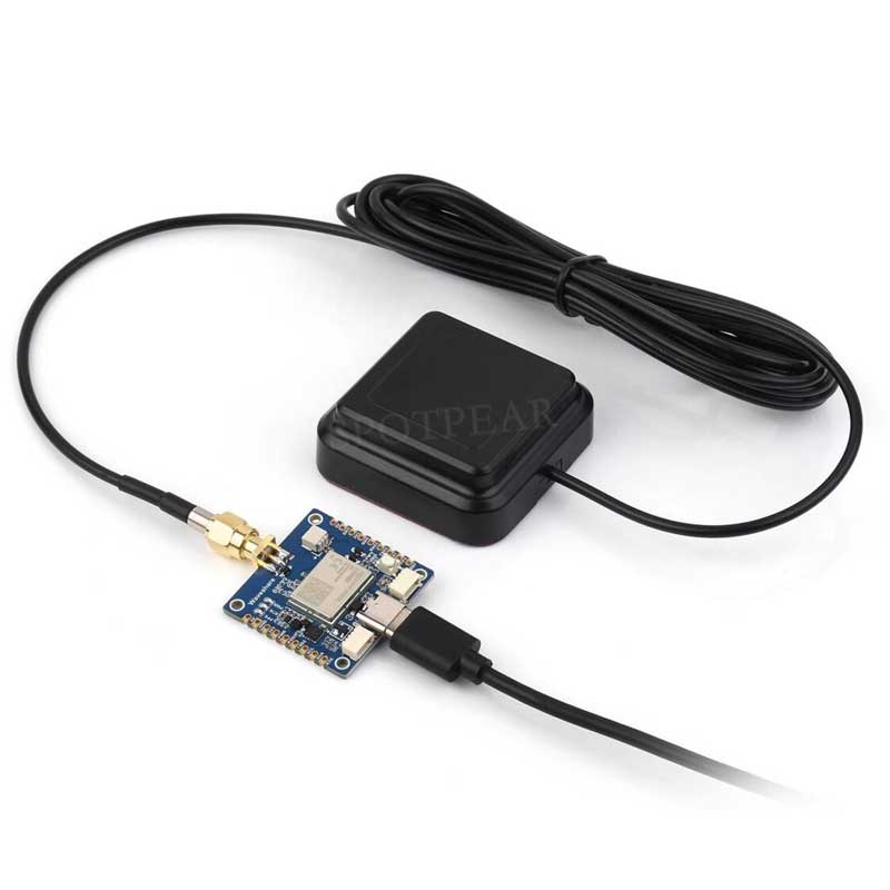 Raspberry Pi GNSS Expansion Board LG290P RTK Centimeter-Level Positioning GPS GLONASS Galileo BDS QZSS NavIC For Jetson ESP32 Arduino