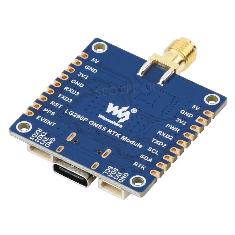 Raspberry Pi GNSS Expansion Board LG290P RTK Centimeter-Level Positioning GPS GLONASS Galileo BDS QZSS NavIC For Jetson ESP32 Arduino