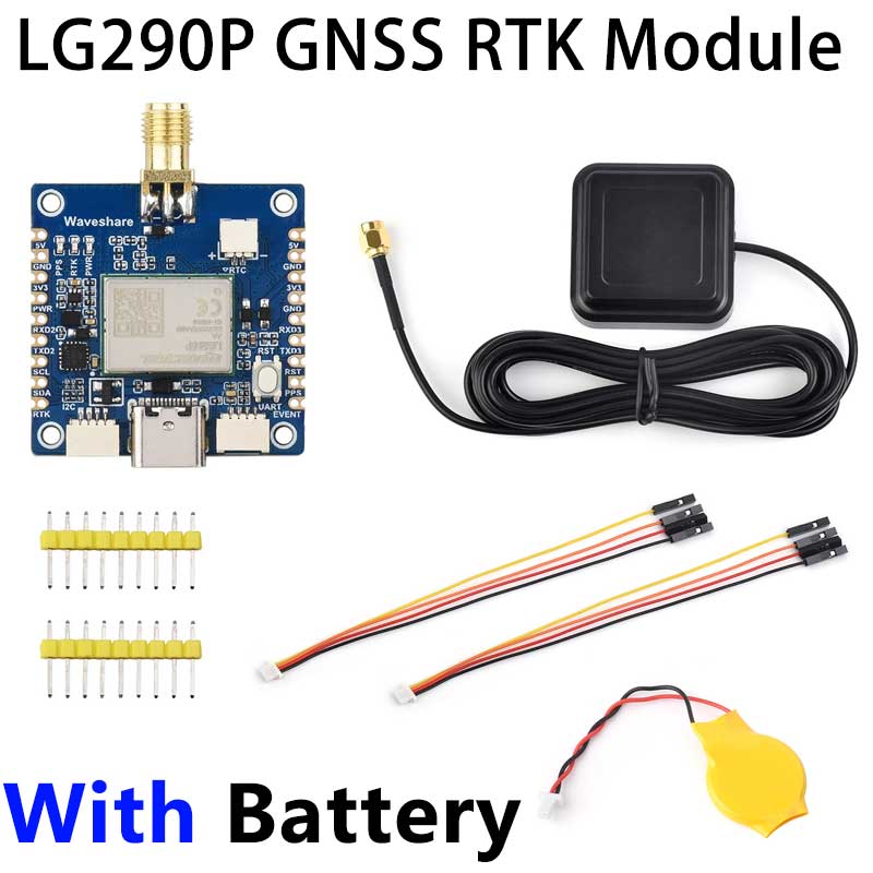Raspberry Pi GNSS Expansion Board LG290P RTK Centimeter-Level Positioning GPS GLONASS Galileo BDS QZSS NavIC For Jetson ESP32 Arduino
