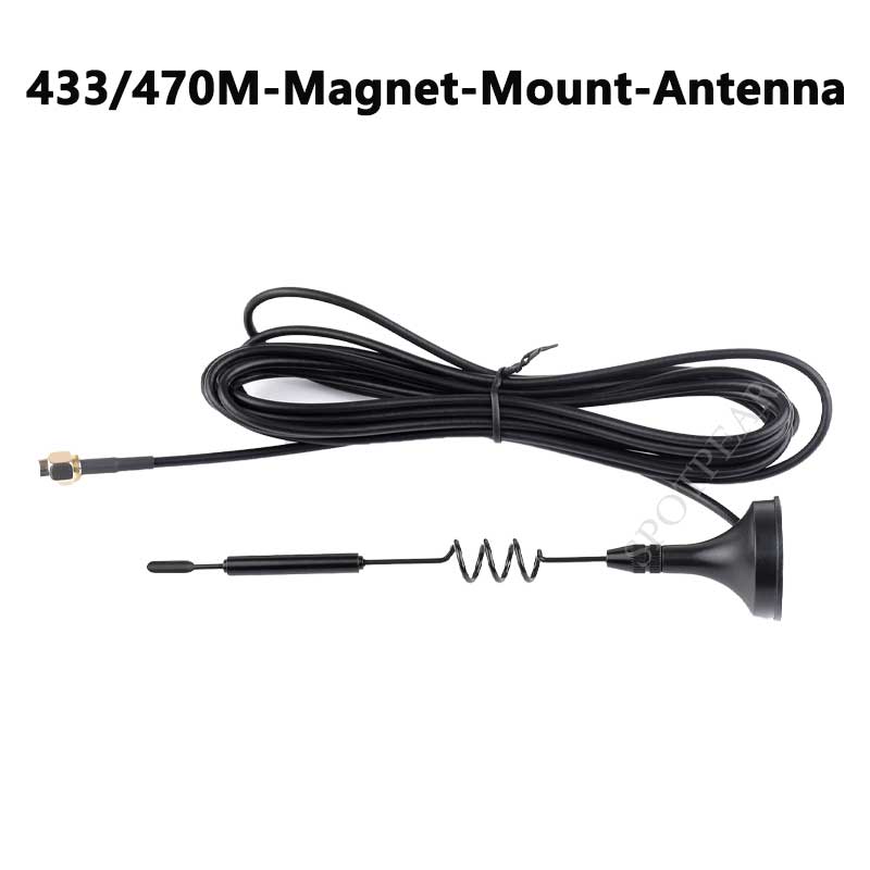 LPWA/LoRa Outdoor Waterproof Antenna 5dBi High gain 4G/3G/2G 433-470M/868-915M Magnet-Mount