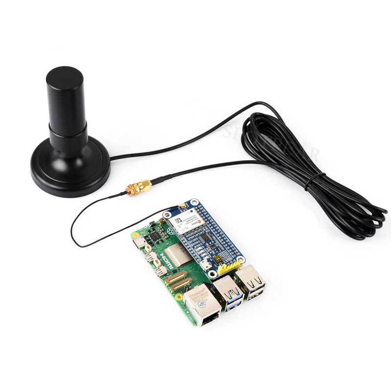 GNSS L1+L2+L5 Multi-constellation Multi-band Quadrifilar Helix Active High-Precision Positioning Antenna SMA Connector Supports Multi-GNSS Positioning