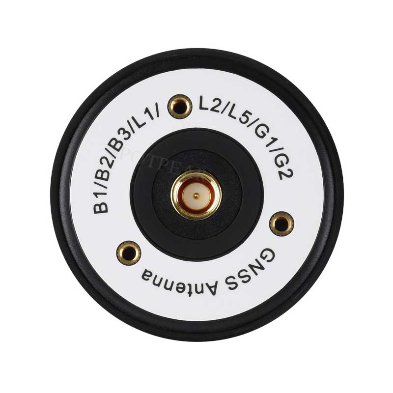 GNSS L1+L2+L5 Multi-constellation Multi-band Quadrifilar Helix Active High-Precision Positioning Antenna SMA Connector Supports Multi-GNSS Positioning