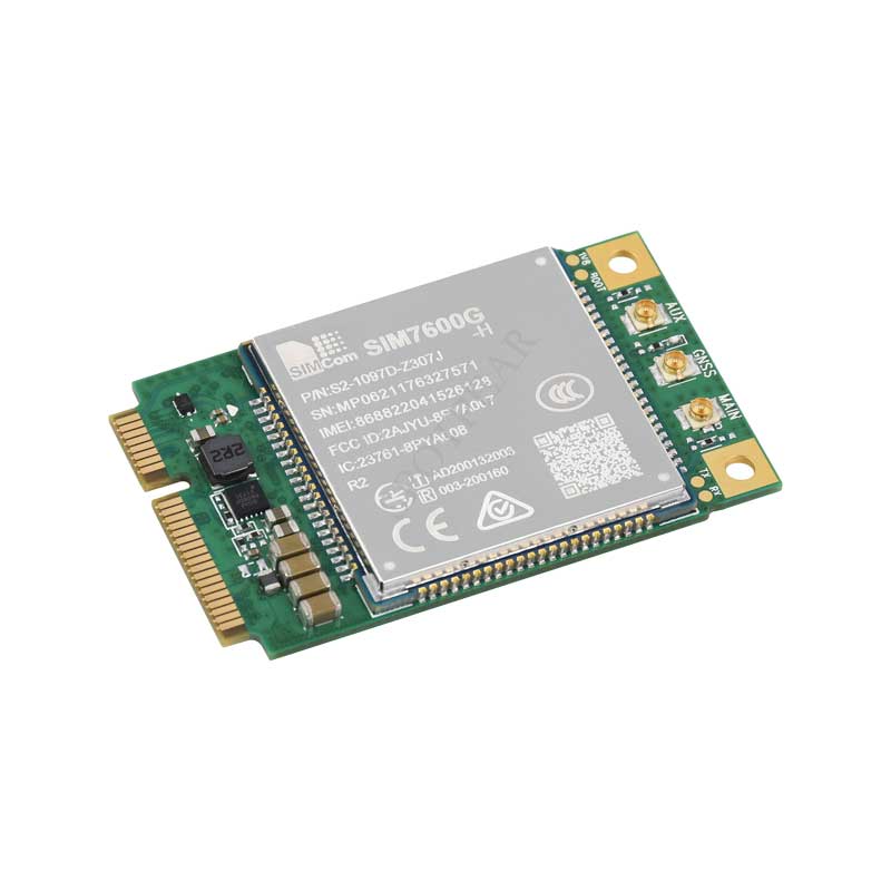 SIM7600G H Mini PCIe SIMCom Original 4G LTE Cat-4 Module Global Coverage GNSS